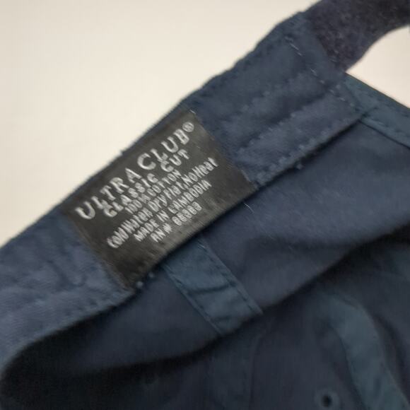 Oceania Cruises Strapback Hat Solid Blue One Size Embroidered Ultra Club - Picture 9 of 9